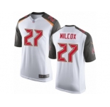 Men's Nike Tampa Bay Buccaneers #27 J.J. Wilcox Limited White NFL Jersey