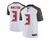 Men's Nike Tampa Bay Buccaneers #3 Jameis Winston Vapor Untouchable Limited White NFL Jersey