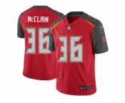 Men's Nike Tampa Bay Buccaneers #36 Robert McClain Red Team Color Vapor Untouchable Limited Player NFL Jersey