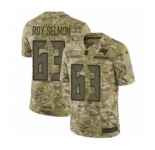 Men's Nike Tampa Bay Buccaneers #63 Lee Roy Selmon Limited Camo 2018 Salute to Service NFL Jersey