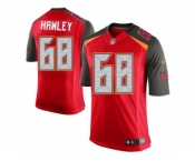 Men's Nike Tampa Bay Buccaneers #68 Joe Hawley Limited Red Team Color NFL Jersey