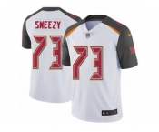 Men's Nike Tampa Bay Buccaneers #73 J. R. Sweezy Vapor Untouchable Limited White NFL Jersey