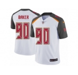 Men's Nike Tampa Bay Buccaneers #90 Chris Baker Vapor Untouchable Limited White NFL Jersey