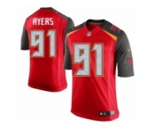 Men's Nike Tampa Bay Buccaneers #91 Robert Ayers Limited Red Team Color NFL Jersey