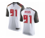 Men's Nike Tampa Bay Buccaneers #91 Robert Ayers Limited White NFL Jersey