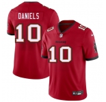 Men's Tampa Bay Buccaneers #10 Jalon Daniels Red 2026 Draft Vapor Limited Football Stitched Jersey