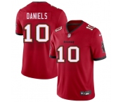 Men's Tampa Bay Buccaneers #10 Jalon Daniels Red 2026 Draft Vapor Limited Football Stitched Jersey