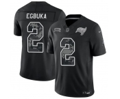 Men's Tampa Bay Buccaneers #2 Emeka Egbuka Black 2026 F.U.S.E. Salute to Service Limited Football Stitched Jersey