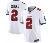 Men's Tampa Bay Buccaneers #2 Emeka Egbuka White 2025 Draft Vapor Untouchable Limited Football Stitched Jersey