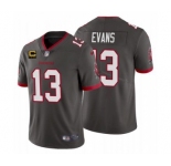 Men's Tampa Bay Buccaneers 2022 #13 Mike Evans Black With 4-star C Patch Vapor Untouchable Limited Stitched NFL Jersey