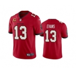 Men's Tampa Bay Buccaneers 2022 #13 Mike Evans Red With 4-star C Patch Vapor Untouchable Limited Stitched NFL Jersey