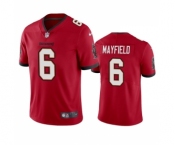 Men's Tampa Bay Buccaneers #6 Baker Mayfield Red Vapor Untouchable Limited Stitched Jersey