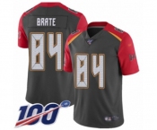 Men's Tampa Bay Buccaneers #84 Cameron Brate Limited Gray Inverted Legend 100th Season Football Jersey