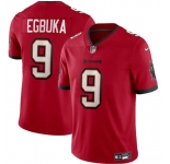 Men's Tampa Bay Buccaneers #9 Emeka Egbuka Red 2025 Draft Vapor Limited Football Stitched Jersey