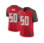 Nike Tampa Bay Buccaneers #50 Vita Vea Red Team Color Men Stitched NFL Vapor Untouchable Limited Jersey