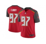 Nike Tampa Bay Buccaneers #97 Vinny Curry Red Team Color Men Stitched NFL Vapor Untouchable Limited Jersey