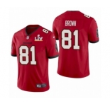 Tampa Bay Buccaneers #31 Antonio Brown Red 2021 Super Bowl LV Jersey