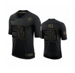 Tampa Bay Buccaneers #50 Vita Vea Black 2020 Salute to Service Limited Jersey