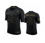 Tampa Bay Buccaneers #56 Rakeem Nunez-Roches Black 2020 Salute to Service Limited Jersey