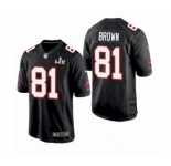 Tampa Bay Buccaneers #81 Antonio Brown Blackgamen Super Bowl LV Jersey