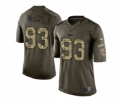 nike nfl jerseys tampa bay buccaneers #93 mccoy army green[nike Limited Salute To Service]