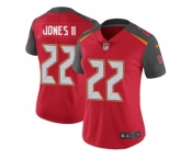 Women Nike Tampa Bay Buccaneers #22 Ronald Jones II Red Team Color Stitched NFL Vapor Untouchable Limited Jersey