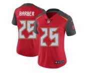 Women Nike Tampa Bay Buccaneers #25 Peyton Barber Red Team Color Vapor Untouchable Limited Player NFL Jersey