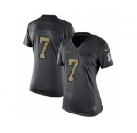 Women Nike Tampa Bay Buccaneers #7 Patrick Murray Limited Black 2016 Salute to Service NFL Jersey