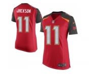 Women's Nike Tampa Bay Buccaneers #11 DeSean Jackson Red Team Color Stitched NFL New Elite Jersey