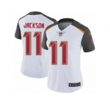 Women's Nike Tampa Bay Buccaneers #11 DeSean Jackson Vapor Untouchable Limited White NFL Jersey