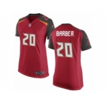 Women's Nike Tampa Bay Buccaneers #20 Ronde Barber Limited Red Team Color NFL Jersey