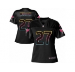 Women's Nike Tampa Bay Buccaneers #27 J.J. Wilcox Game Black Fashion NFL Jersey