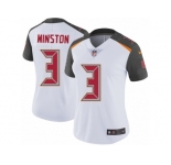 Women's Nike Tampa Bay Buccaneers #3 Jameis Winston Vapor Untouchable Limited White NFL Jersey