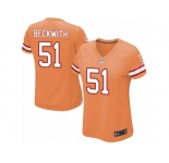 Women's Nike Tampa Bay Buccaneers #51 Kendell Beckwith Limited Orange Glaze Alternate NFL Jersey