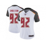 Women's Nike Tampa Bay Buccaneers #92 William Gholston Vapor Untouchable Limited White NFL Jersey