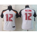 nike women nfl jerseys tampa bay buccaneers #12 mccown white[nike limited][2014 new]