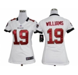 nike women nfl jerseys tampa bay buccaneers #19 williams white[nike]