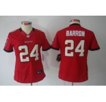 nike women nfl jerseys tampa bay buccaneers #24 banrron red[nike limited]