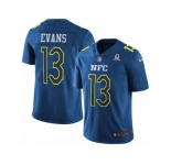 Youth Nike Tampa Bay Buccaneers #13 Mike Evans Limited Blue 2017 Pro Bowl NFL Jersey