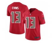 Youth Nike Tampa Bay Buccaneers #13 Mike Evans Limited Red Rush NFL Jersey