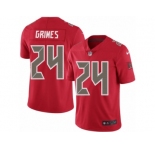 Youth Nike Tampa Bay Buccaneers #24 Brent Grimes Limited Red Rush NFL Jersey