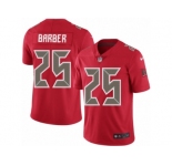 Youth Nike Tampa Bay Buccaneers #25 Peyton Barber Limited Red Rush Vapor Untouchable NFL Jersey
