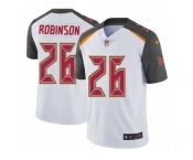 Youth Nike Tampa Bay Buccaneers #26 Josh Robinson Vapor Untouchable Limited White NFL Jersey