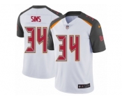 Youth Nike Tampa Bay Buccaneers #34 Charles Sims Vapor Untouchable Limited White NFL Jersey