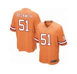 Youth Nike Tampa Bay Buccaneers #51 Kendell Beckwith Limited Orange Glaze Alternate NFL Jersey