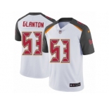 Youth Nike Tampa Bay Buccaneers #53 Adarius Glanton White Vapor Untouchable Limited Player NFL Jersey