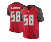 Youth Nike Tampa Bay Buccaneers #58 Kwon Alexander Vapor Untouchable Limited Red Team Color NFL Jersey