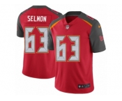 Youth Nike Tampa Bay Buccaneers #63 Lee Roy Selmon Vapor Untouchable Limited Red Team Color NFL Jersey