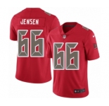 Youth Nike Tampa Bay Buccaneers #66 Ryan Jensen Limited Red Rush Vapor Untouchable NFL Jersey