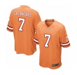 Youth Nike Tampa Bay Buccaneers #7 Chandler Catanzaro Limited Orange Glaze Alternate NFL Jersey